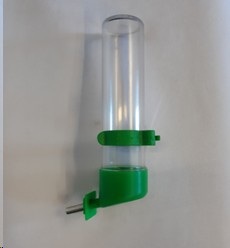 Hamster Cylinder Plastic Tube Metal Drinker SBO