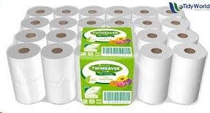 Twin Saver 0174 1Ply Toilet Paper 48' (Premium) | MCP Wholesalers