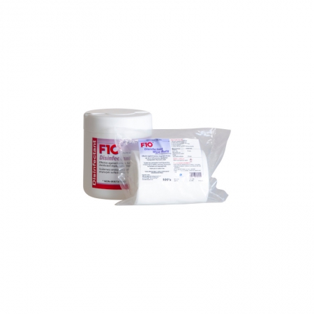 F10 Disin Wipes Refill Pack 100'