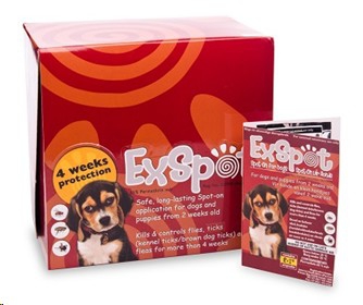 Exspot Spot-On for Dogs Shipper of 20 *