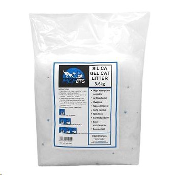 Litter Silica Gel Crystals 1.8kg MCPets