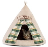 Meow Hut Happy Camper Whe