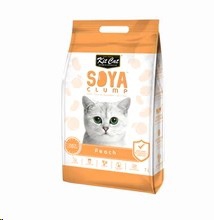 Litter Clump Soya Kit Cat 2.8kg Peach