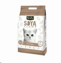 Litter Clump Soya Kit Cat 2.8kg Coffee