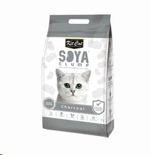 Litter Clump Soya Kit Cat 2.8kg Charcoal