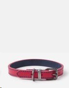 Collar Leather Joules Small Pink 25-35cm Ros