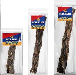 Pets Elite Treat Twister Pork Pack of 4
