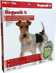 Dog Door Glass Fitting Clear 300x270mm