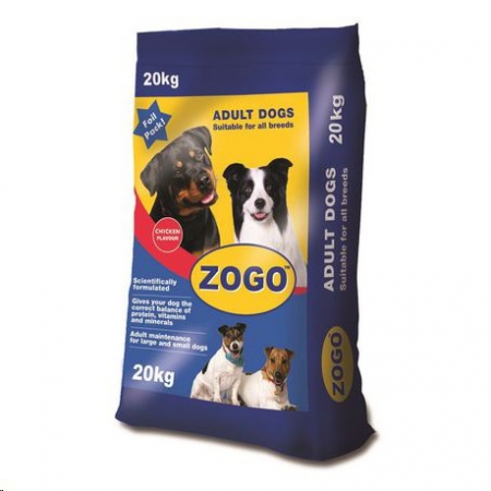 Zogo 20kg Chicken Flavour Dog Food