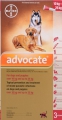 Advocate Large Dog 3x2.5ml (10-25kg) Red *