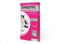 Fiprotec Cat (0-8kg)Pink 1' Sgl Pip