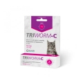 Triworm-C Cats 2 Tabs (up to 8kg)Purple