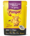 Pamper Fine Cut Turkey&Liver 36x85g
