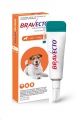 Bravecto Spot-On Sml Dog (4.5-10kg) Orange250mg*