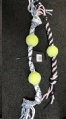 MCPets Rope Toy Cotton Bone with 1 Ball