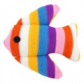 Plush Toy Fish Asst Colours