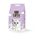 Litter Clump Soya Kit Cat 2.8kg Lavender