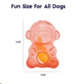 Dog Toy Rattle Treat 'n Squeak Monkey Petsta