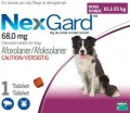 NexGard (10-25kg) Lrg (Purple) 1 Sgl*