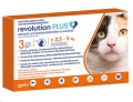 Revolution Plus Cat (2.6-5kg) Orange 3 Pip