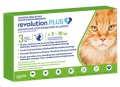 Revolution Plus Cat (5.1-10kg) Green 3 Pip